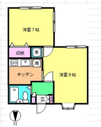 Fコート梶ヶ谷の間取り