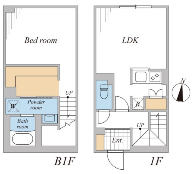 LEGALAND桜新町ANNEXの間取り
