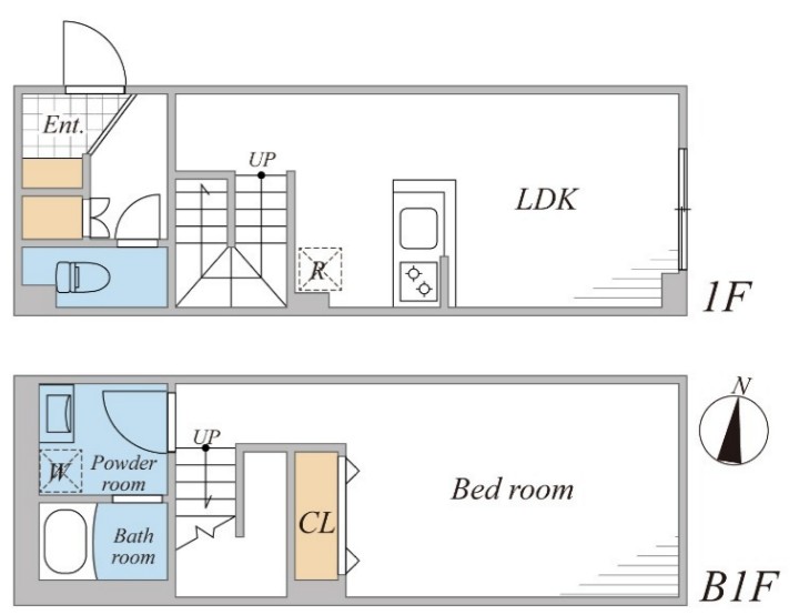 LEGALAND桜新町ANNEXの間取り