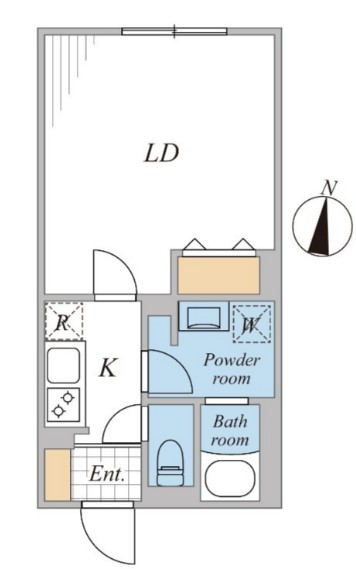 LEGALAND桜新町ANNEXの間取り