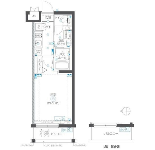 ＺＯＯＭ武蔵新城の間取り