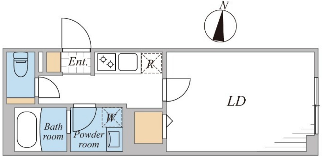 LEGALAND桜新町ANNEXの間取り