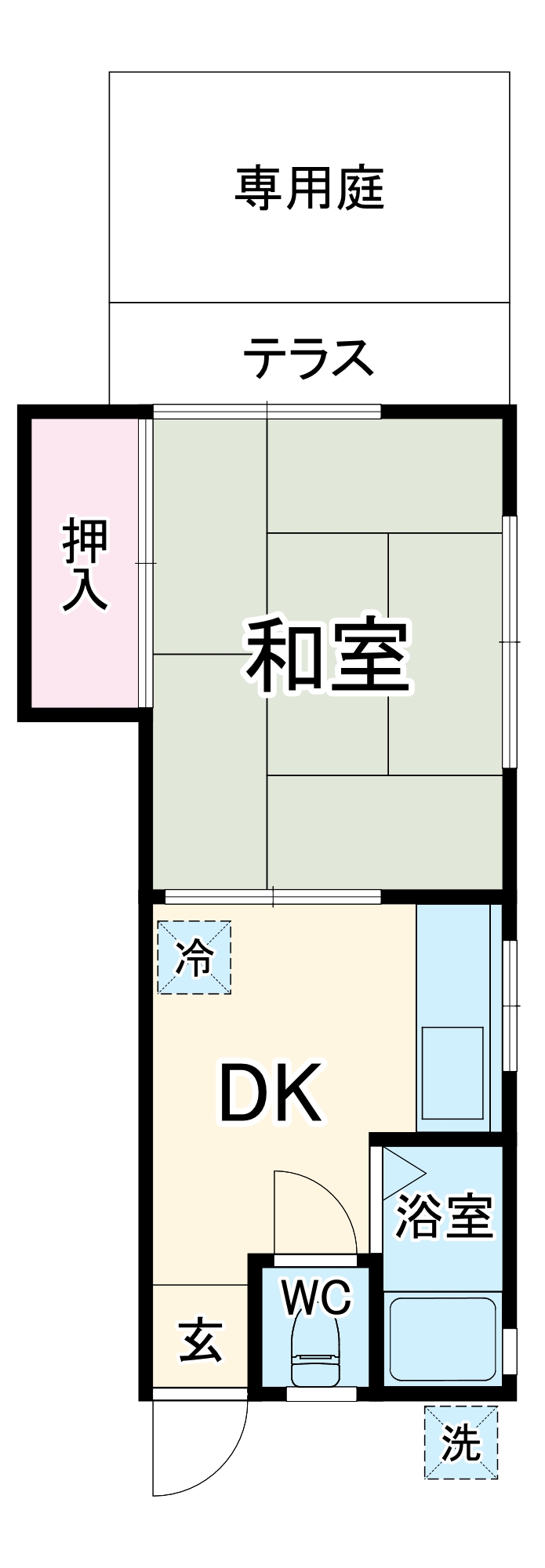 すずき荘の間取り