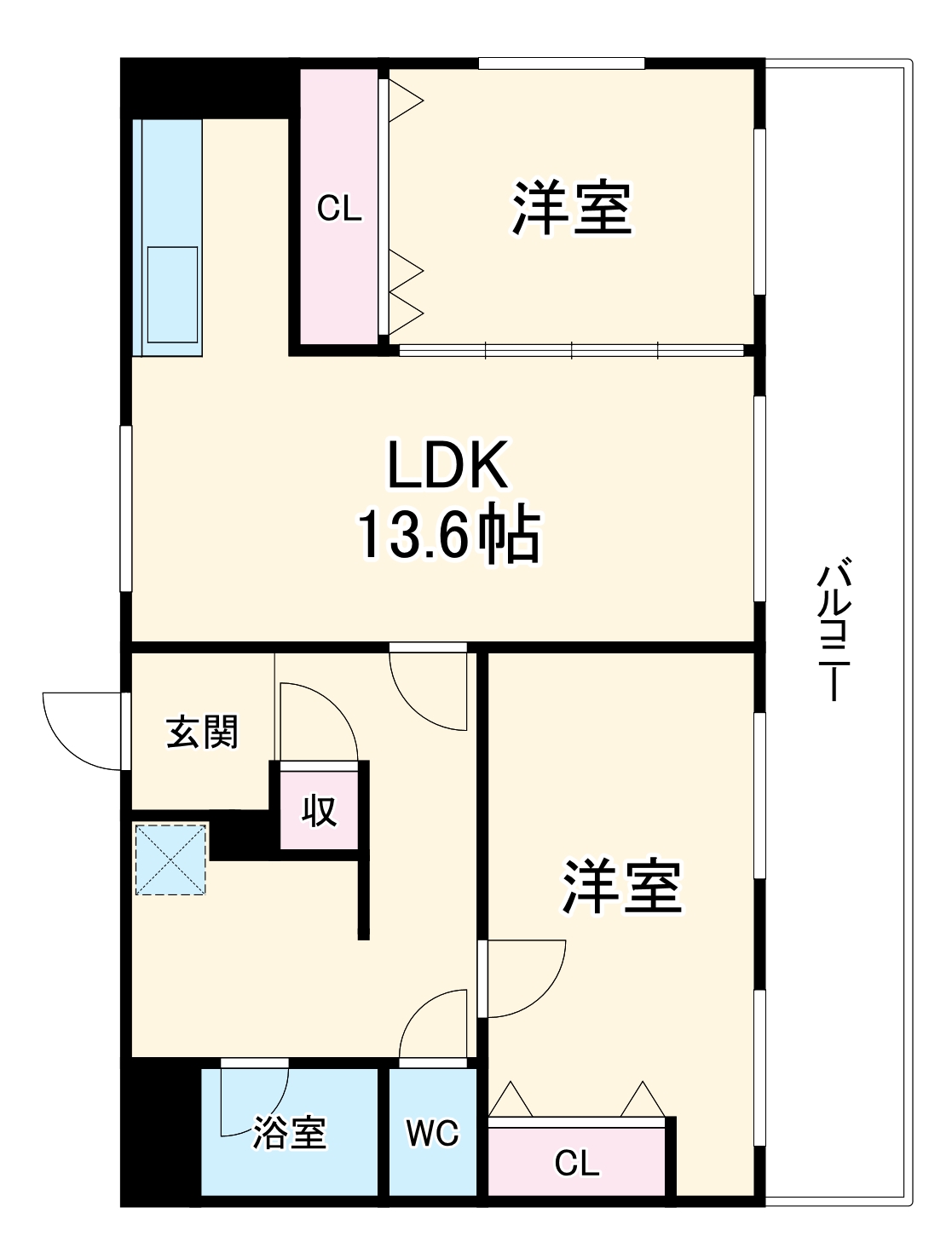 グランプリシードの間取り