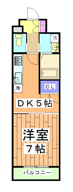 レジディア京都壬生の間取り