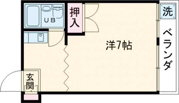 マグノリア館の間取り