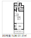ミラージュパレス本町Departの間取り