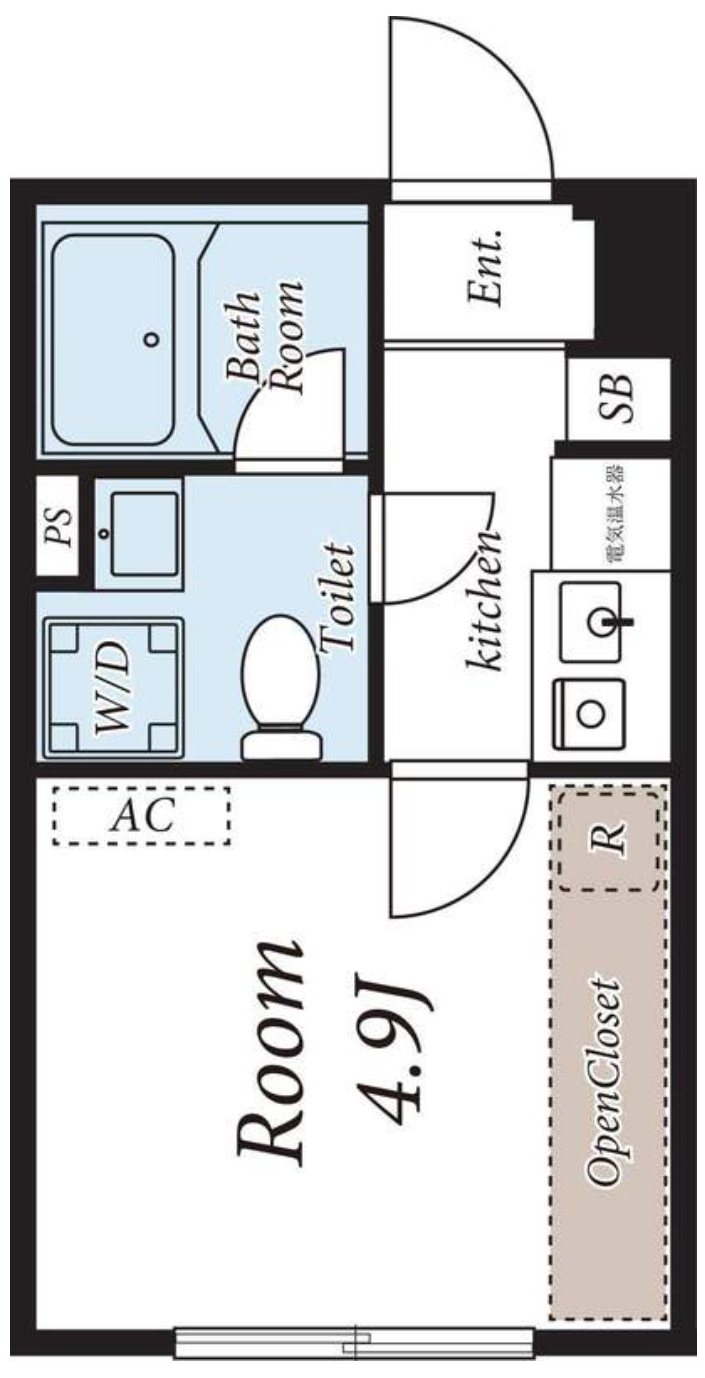 HAUS SENZOKUの間取り