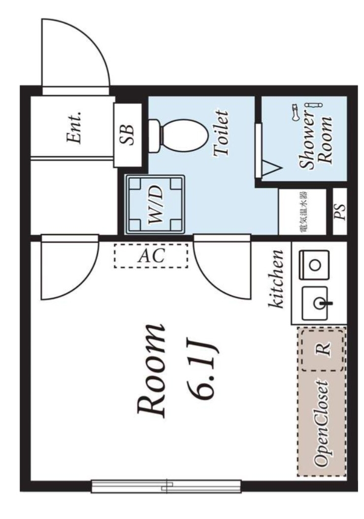 HAUS SENZOKUの間取り