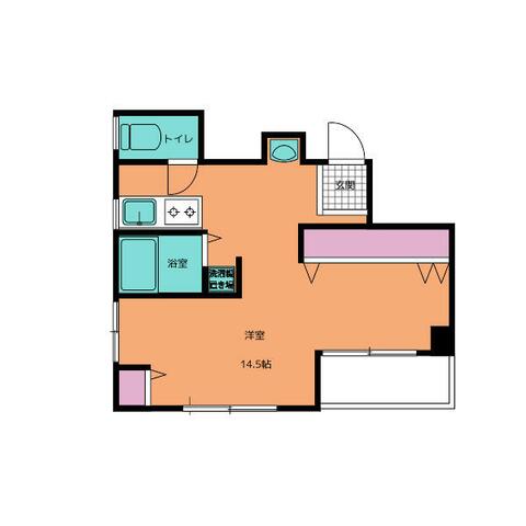 ヴィラ・ステューディオの間取り