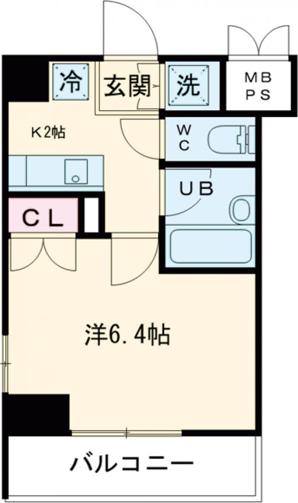 ルーブル都立大学参番館の間取り