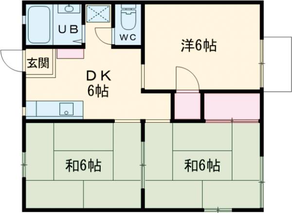 ロジュマンHABUの間取り