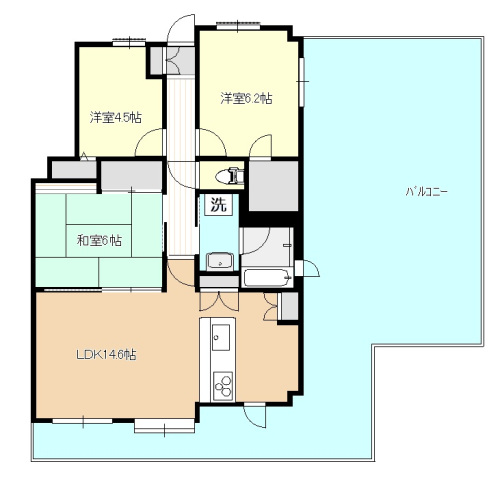 アドリーム川越の間取り