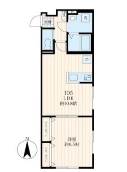 クレハ南大泉の間取り