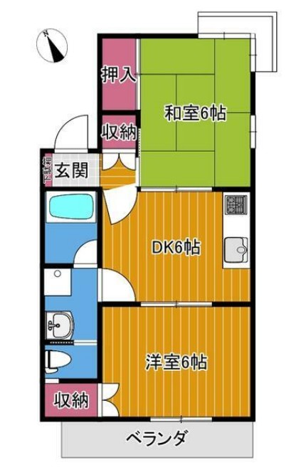 ビブリオ西荻の間取り