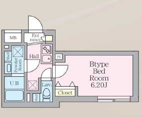 Majestic Life 武蔵小山の間取り