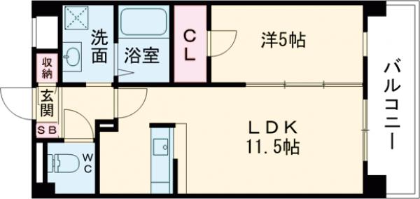グランドシューの間取り