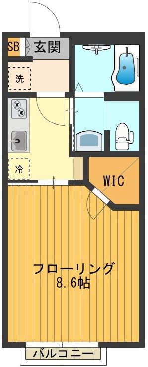 グランクールの間取り