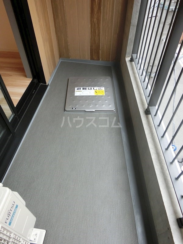 12/24 バルコニー