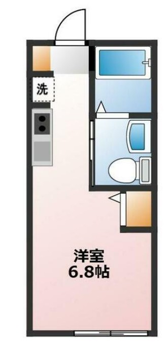 サンテラス山手Ⅱの間取り