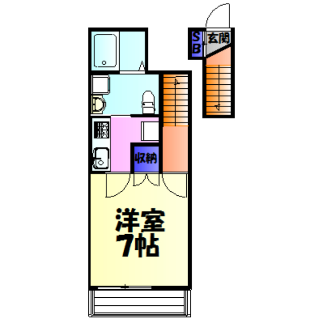 サンガーデンプレイスの間取り