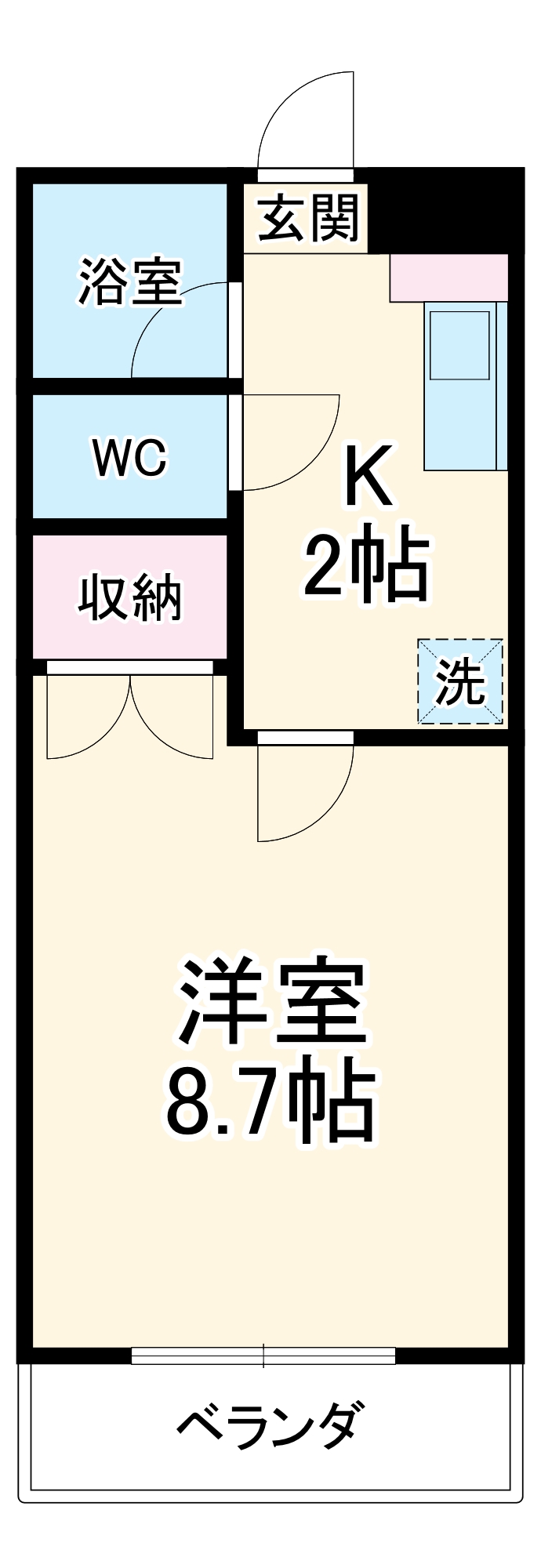 ピアノの間取り