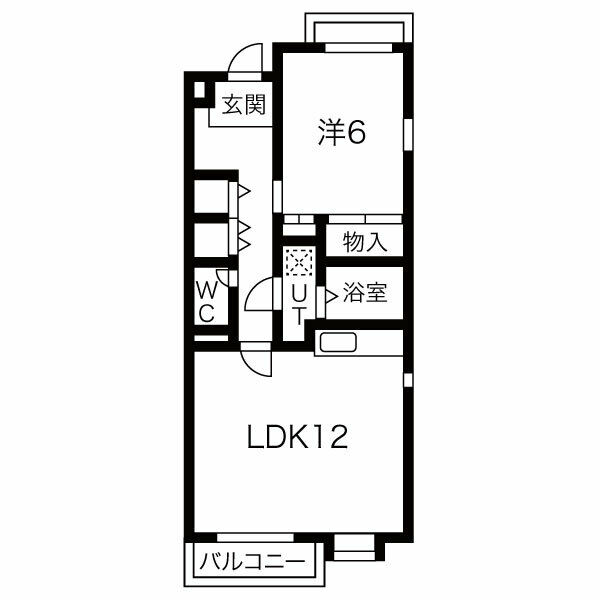 浅見壱番館の間取り