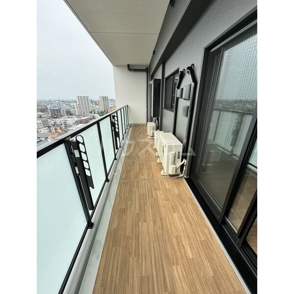 12/24 バルコニー