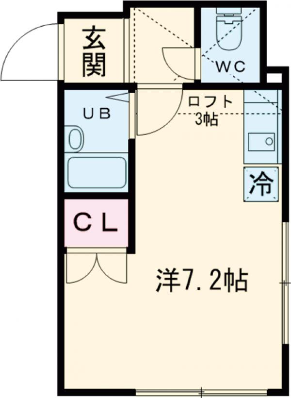 アイコート自由が丘の間取り