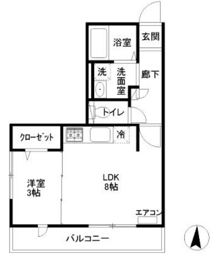 トレビナ武蔵野の間取り