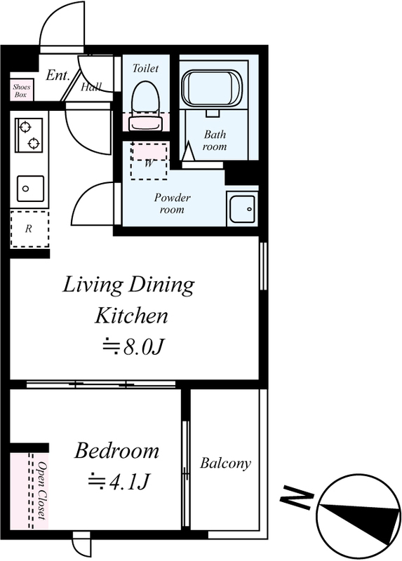 GRADUS志津の間取り