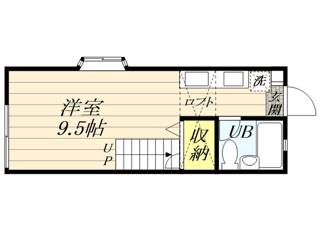 ハイツカミーナの間取り
