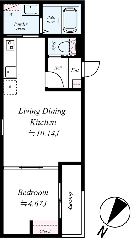 GRADUS南大塚の間取り