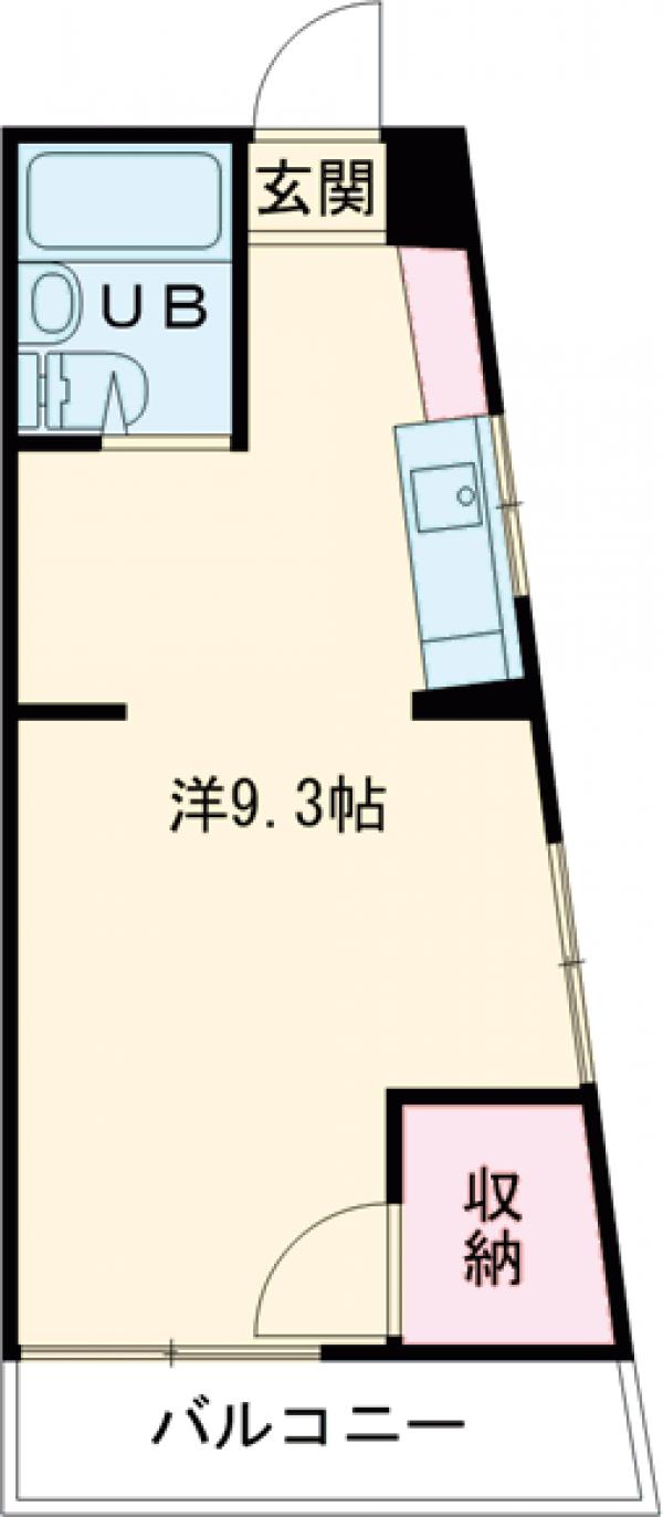 イズミ第二の間取り