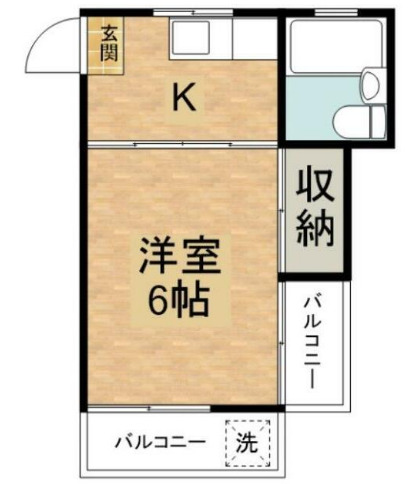 ワースエステイツの間取り