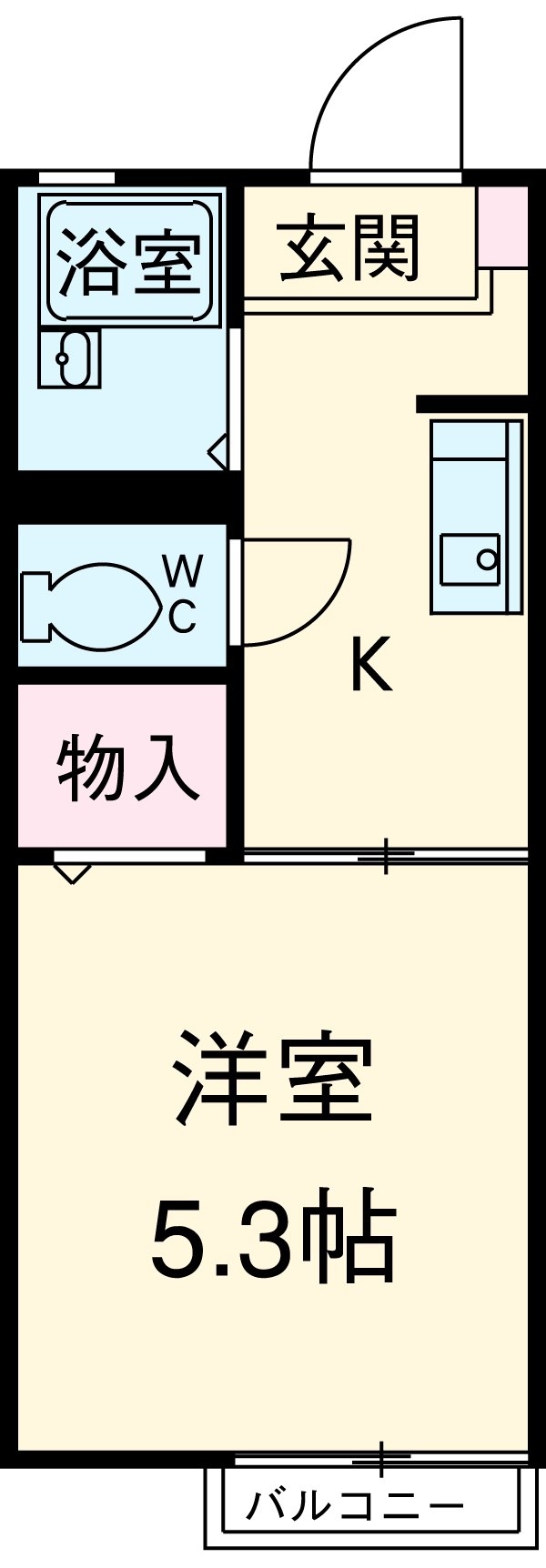 パークサイドレジデンスの間取り