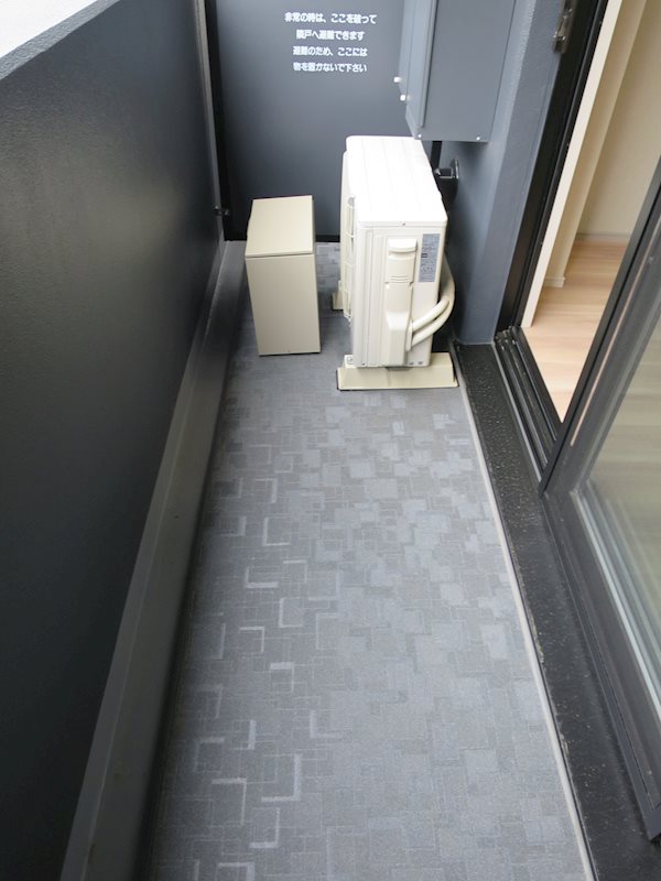 12/22 バルコニー