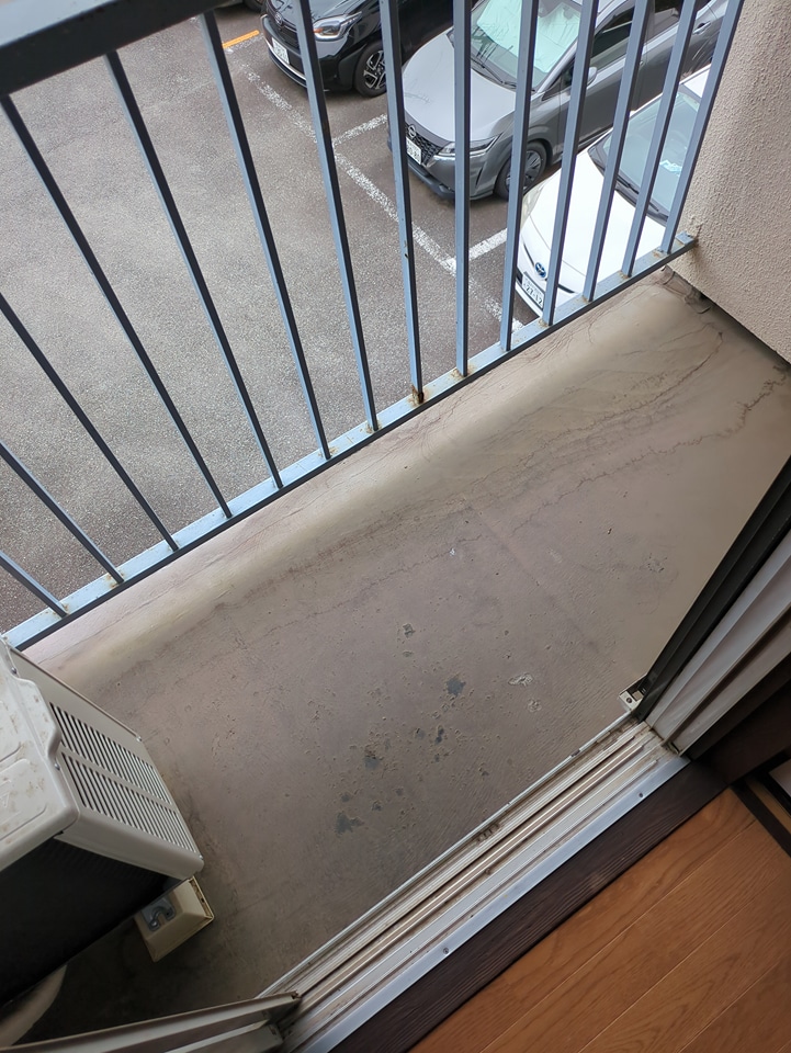 12/23 バルコニー