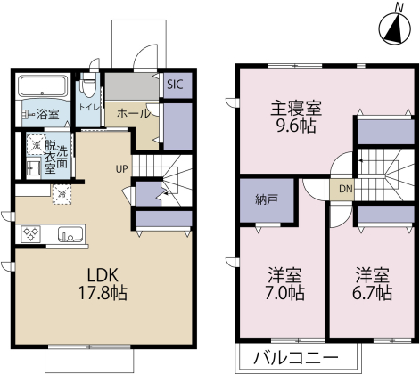 アチェ―ロの間取り