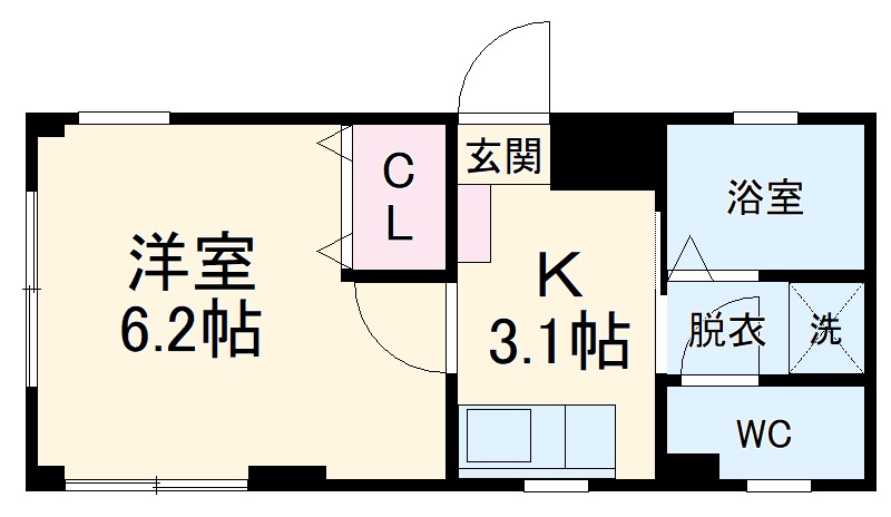 エスポワールの間取り