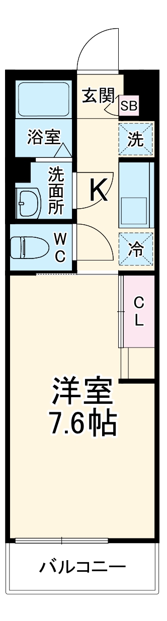リブリ・LUCIA湘南の間取り