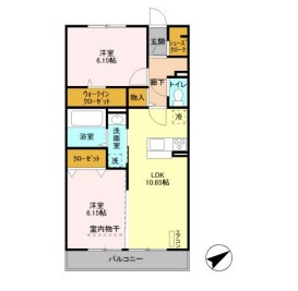 グランフラッツ幕張の間取り