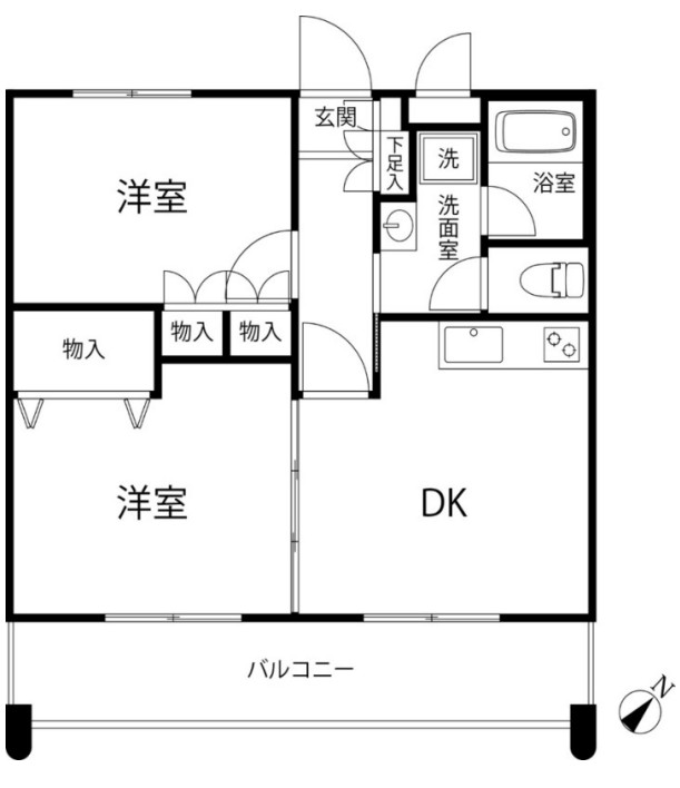 T’s garden MITAKADAIの間取り
