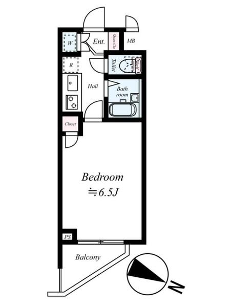 ルーブル南長崎の間取り