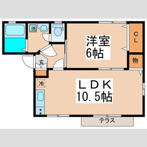 フォレストヒルA棟の間取り
