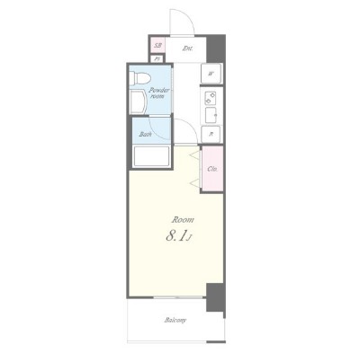 Residence Omiya Hikawasandoの間取り