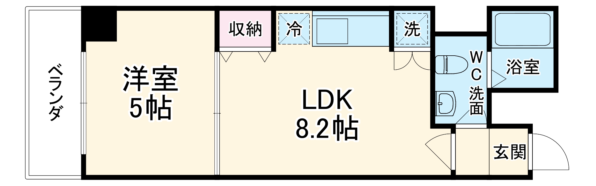 More七条の間取り