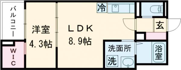 (仮称)東京都練馬区上石神井南町③計画の間取り