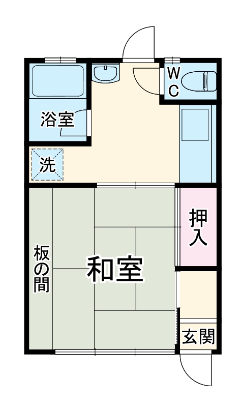 サニーハイツの間取り