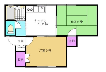 ルピナスの間取り